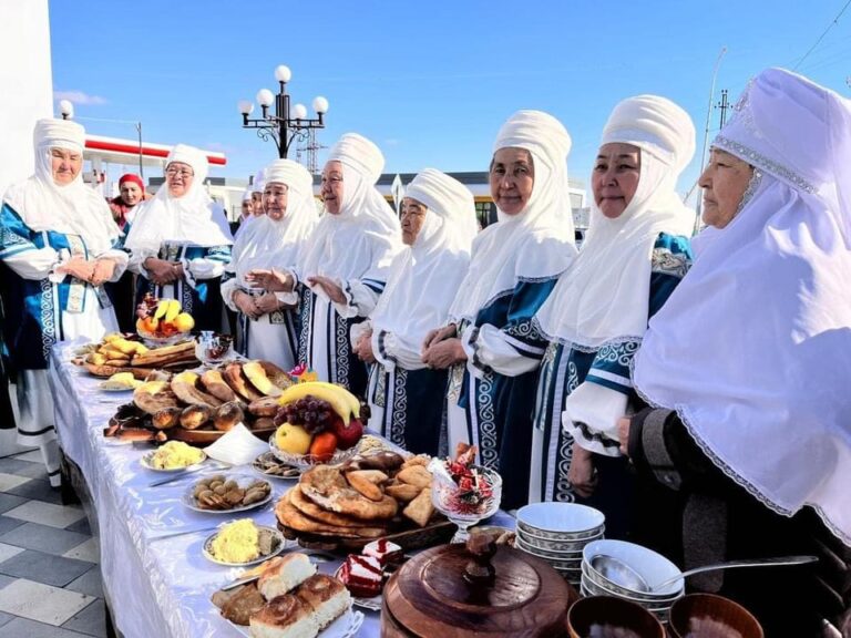 ЖАҢАҚОРҒАН АУДАНЫНДА КӨРІСУ КҮНІ ТОЙЛАНДЫ