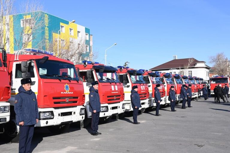 ТӨТЕНШЕ ЖАҒДАЙЛАР ДЕПАРТАМЕНТІНЕ ӨРТ СӨНДІРУ АВТОКӨЛІКТЕРІ ТАБЫСТАЛДЫ