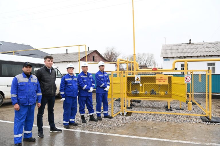 ШИЕЛІ АУДАНЫНДА 2 АУЫЛДЫҚ ОКРУГ ГАЗДАНДЫРЫЛДЫ
