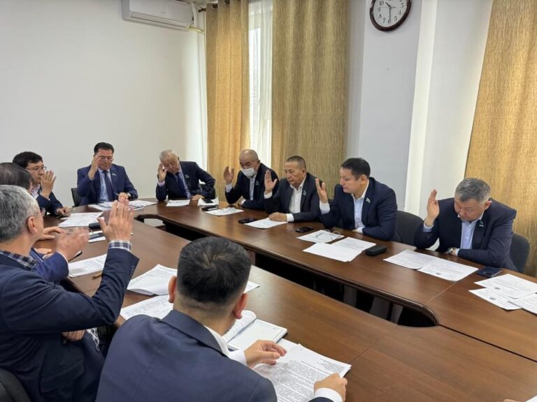 ЭКОЛОГИЯ, ӨНДІРІС, ШАРУАШЫЛЫҚ ЖӘНЕ КӘСІПКЕРЛІКТІ ДАМЫТУ МӘСЕЛЕЛЕРІ ЖӨНІНДЕГІ ТҰРАҚТЫ КОМИССИЯНЫҢ ОТЫРЫСЫ ӨТТІ