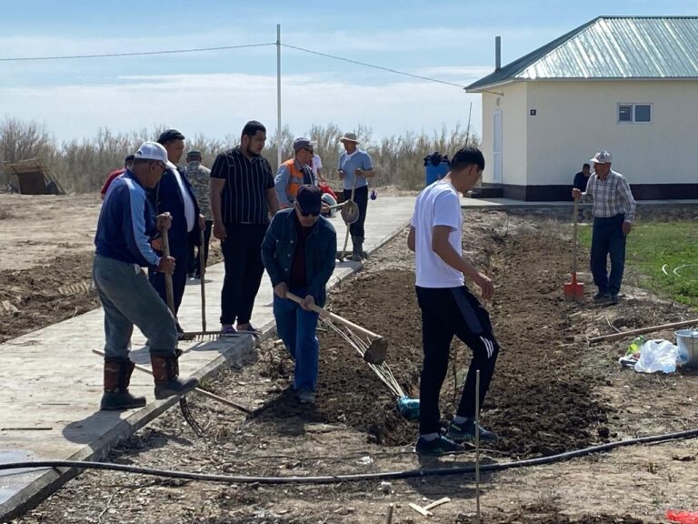 ҚЫЗЫЛОРДА ОБЛЫСЫНДА «ҚАЖЫ МӘДІ (ДИУАНА) ҚОЖА» КЕСЕНЕСІНІҢ АУМАҒЫ ТАЗАРТЫЛДЫ