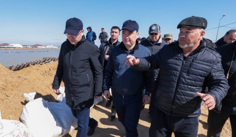 ҮКІМЕТ БАСШЫСЫ СУ БАСҚАН АЙМАҚТАРҒА БАРДЫ