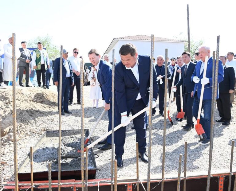 ЖАҢАҚОРҒАН АУДАНЫНДА «РУХАНИЯТ» ОРТАЛЫҒЫНЫҢ ІРГЕТАСЫ ҚАЛАНДЫ