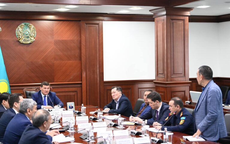 АЙМАҚ БАСШЫСЫ СУ ТАСҚЫНЫНА ҚАРСЫ ЖҰМЫСТАРДЫ КҮШЕЙТУДІ ТАПСЫРДЫ