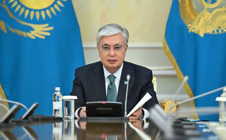 ПРЕЗИДЕНТ ШТАБ ОТЫРЫСЫН ӨТКІЗДІ