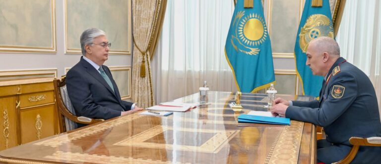 ҚОРҒАНЫС МИНИСТРІН ПРЕЗИДЕНТ ҚАБЫЛДАДЫ