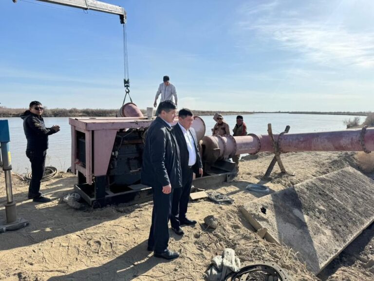 САРЫӨЗЕК КӨЛІ БАҚЫЛАУДА