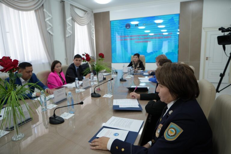 ӘДІЛЕТ ДЕПАРТАМЕНТІ ДӨҢГЕЛЕК ҮСТЕЛ ӨТКІЗДІ