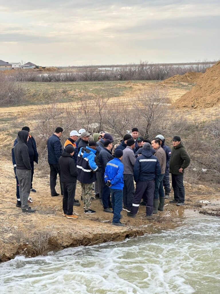 СУ БАСҚАН АЙМАҚТАРҒА ҚАЖЕТТІ КӨМЕК КӨРСЕТІЛЕДІ