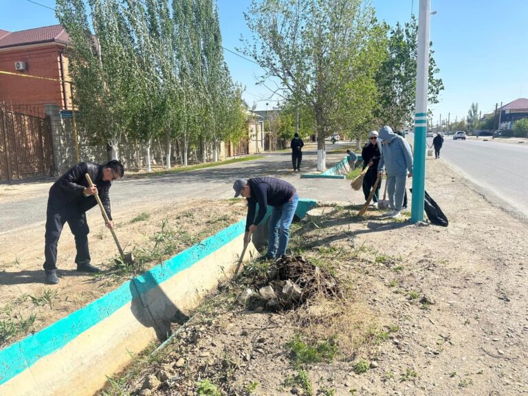 ЭКОЛОГИЯЛЫҚ АКЦИЯ АЯСЫНДА СЕНБІЛІК ӨТТІ