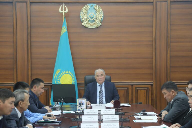 ТӨТЕНШЕ ЖАҒДАЙЛАРДЫҢ АЛДЫН АЛУ ЖӘНЕ ОЛАРДЫ ЖОЮ ЖӨНІНДЕГІ КОМИССИЯ ОТЫРЫСЫ ӨТТІ
