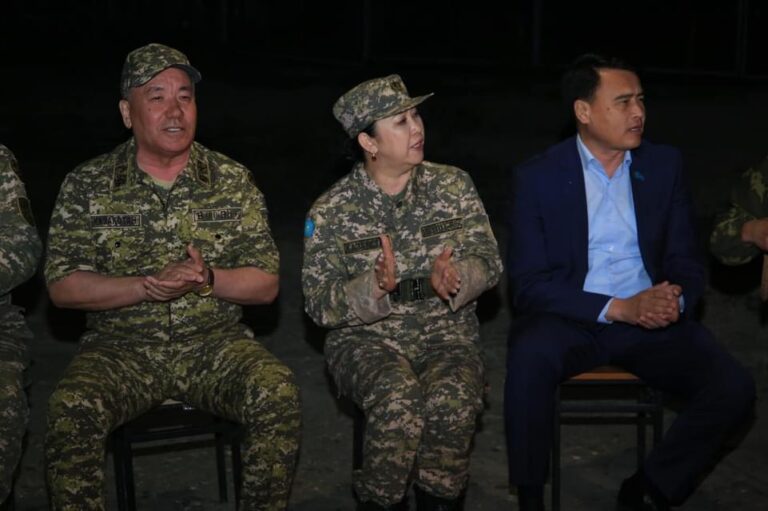 РЕСПУБЛИКА КӨЛЕМІНДЕ АЛҒАШ РЕТ “ӘСКЕРДЕГІ БІР КҮН” ОҚУ-ЖАТТЫҒУ ДАЛАЛЫҚ ЖИЫНЫ ӨТТІ