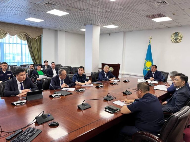 ҚАЛДЫҚТАРДЫ ҚАЙТА ӨҢДЕУ ЖӘНЕ ДАЛА ӨРТІН АЛДЫН АЛУ БАРЫСЫ ТАЛҚЫЛАНДЫ