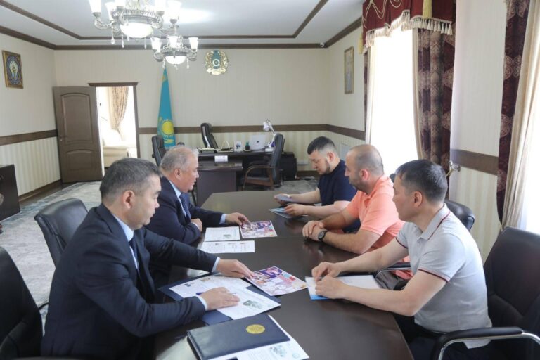 АУДАН ӘКІМІ ТҮРІК ИНВЕСТОРЫМЕН КЕЗДЕСТІ