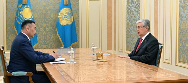 ПРЕЗИДЕНТ ҰҚК ТӨРАҒАСЫН ҚАБЫЛДАДЫ