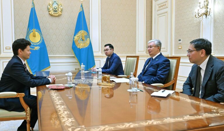 ПРЕЗИДЕНТ ЭКОЛОГ МҰХАМЕДЖАНОВТЫ ҚАБЫЛДАДЫ