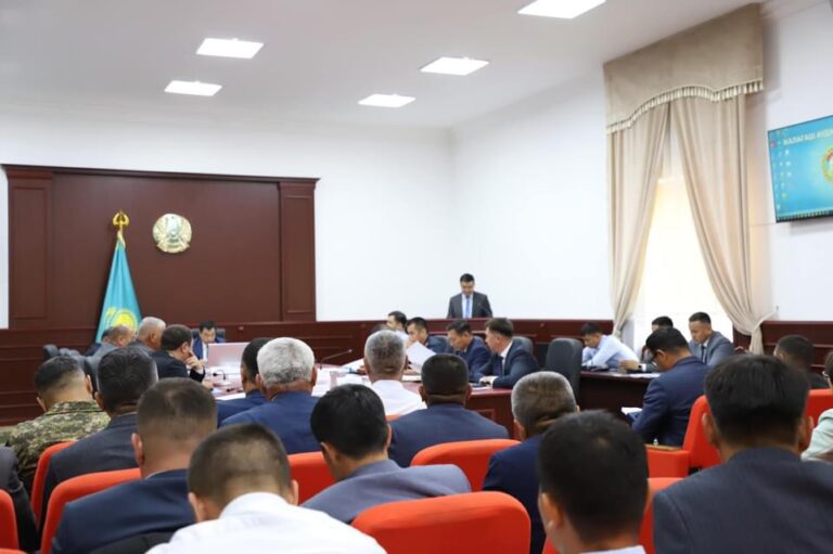 СЫБАЙЛАС ЖЕМҚОРЛЫҚҚА ҚАРСЫ ІС-ҚИМЫЛДАР ЖӨНІНДЕГІ КОМИССИЯ ОТЫРЫСЫ ӨТТІ