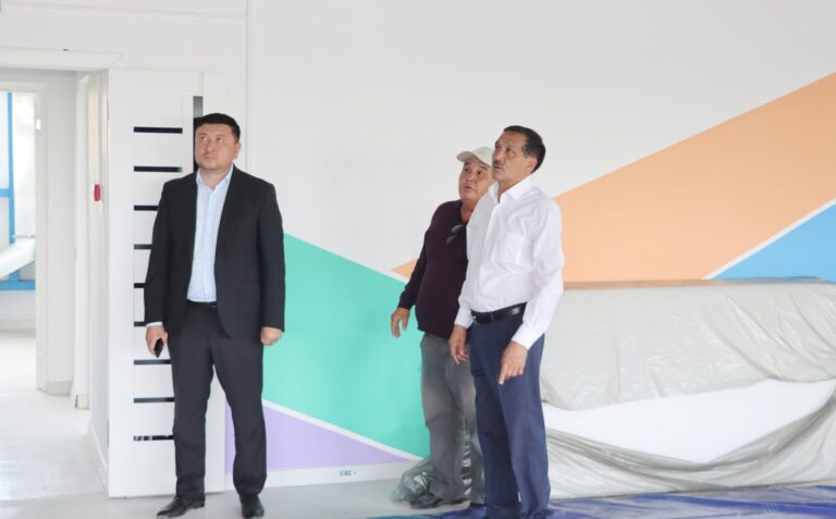 АУДАН ӘКІМІ СПОРТ КЕШЕНІ ҚҰРЫЛЫСЫНЫҢ БАРЫСЫН КӨРДІ