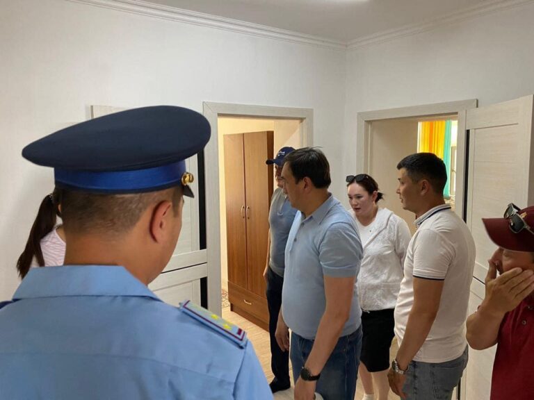 ОБЛЫС ӘКІМІНІҢ ОРЫНБАСАРЫ «ЖАЛЫН» ТЫНЫҒУ ЛАГЕРІНДЕ БОЛДЫ