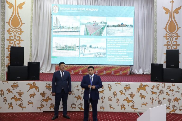 АУДАН ӘКІМІ ЖОСАЛЫ КЕНТІ ТҰРҒЫНДАРЫМЕН КЕЗДЕСТІ