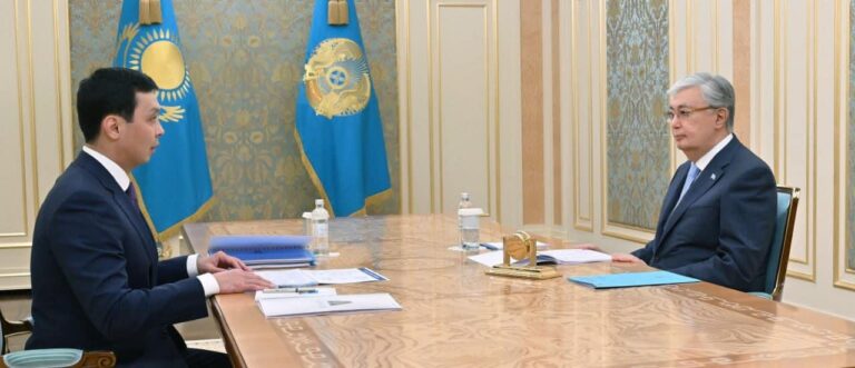 ПРЕЗИДЕНТ АСХАТ ЖҰМАҒАЛИДЫ ҚАБЫЛДАДЫ