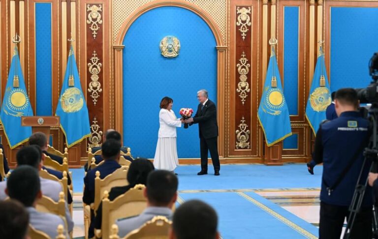 САЛТАНАТТЫ ТҮРДЕ МАРАПАТТАУ РӘСІМІ ӨТТІ