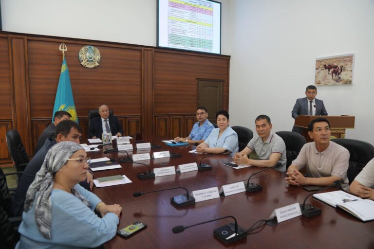 ИНВЕСТИЦИЯЛЫҚ ЖОБАЛАРДЫҢ ЖҮЗЕГЕ АСЫРЫЛУ БАРЫСЫ ТАЛҚЫЛАНДЫ