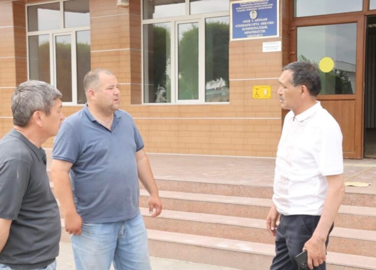 Н.ІЛИЯСОВ АУЫЛЫНДАҒЫ №132 ОРТА МЕКТЕП КҮРДЕЛІ ЖӨНДЕУДЕН ӨТУДЕ