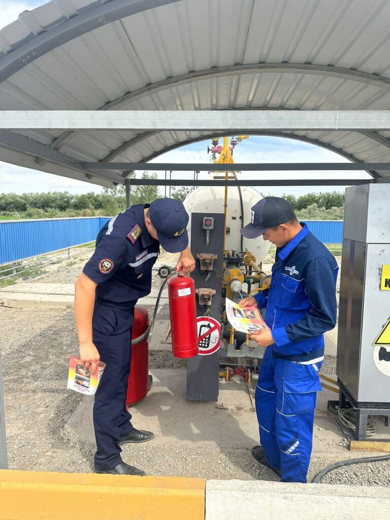 ГАЗ ҚҰЮ БЕКЕТТЕРІНДЕГІ ҚАУІПСІЗДІКТІ САҚТА!