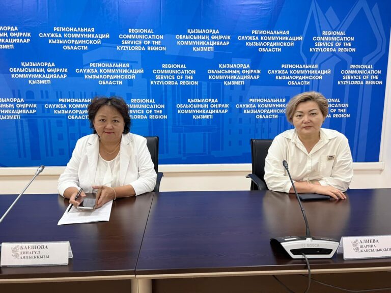 ПРОФЕССОР ДИНАГҮЛ БАЕШОВА ҚЫЗЫЛОРДАЛЫҚ ДӘРІГЕРЛЕРГЕ ДӘРІС ӨТКІЗДІ