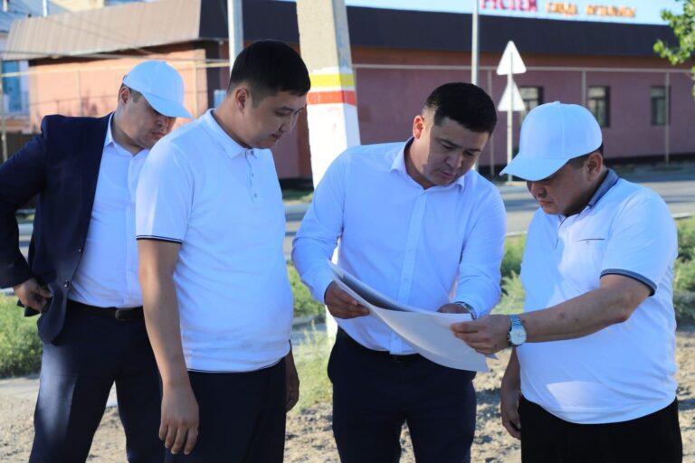 ЖОСАЛЫ КЕНТІНДЕ АБАТТАНДЫРУ ЖҰМЫСТАРЫ ҚАРҚЫНДЫ ЖҮРІП ЖАТЫР