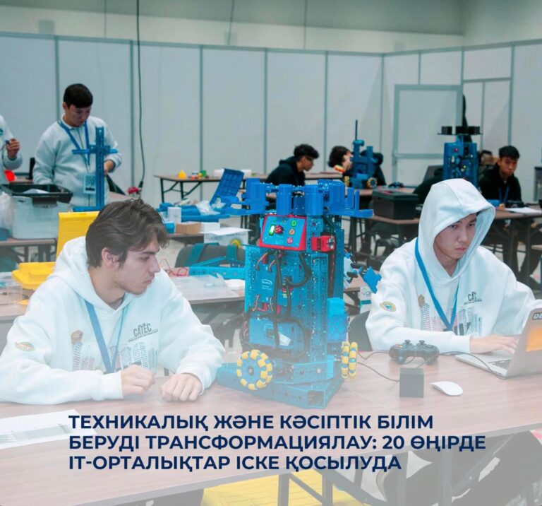 20 ӨҢІРДЕ ІТ ОРТАЛЫҚТАР ІСКЕ ҚОСЫЛУДА