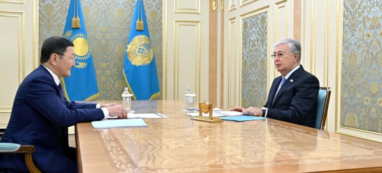 ПРЕЗИДЕНТ БАС ПРОКУРОРДЫ ҚАБЫЛДАДЫ