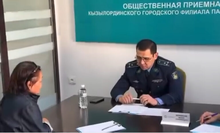 ПОЛИЦИЯ БАСҚАРМАСЫНЫҢ БАСТЫҒЫ ТҰРҒЫНДАРДЫ ҚАБЫЛДАДЫ