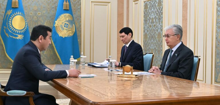 МЕМЛЕКЕТ БАСШЫСЫ АУЫЛ ШАРУАШЫЛЫҚ МИНИСТРІН ҚАБЫЛДАДЫ