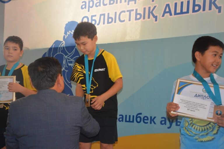 ҚЫЗЫЛОРДАЛЫҚ ӘЛЕМ БИ АЙДАРБЕК ҮСТЕЛ ТЕННИСІНЕН РЕСПУБЛИКАЛЫҚ ТУРНИРДІҢ ЖЕҢІМПАЗЫ