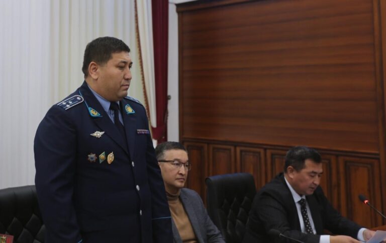 АУДАНДЫҚ ПОЛИЦИЯ БӨЛІМІНЕ ЖАҢА БАСШЫ ТАҒАЙЫНДАЛДЫ