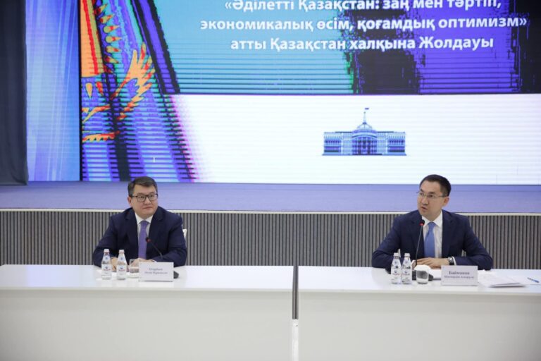 ҚАЗАҚСТАН РЕСПУБЛИКАСЫ ПРЕЗИДЕНТІНІҢ КЕҢЕСШІСІ АЙМАҚ ҰСТАЗДАРЫМЕН КЕЗДЕСТІ