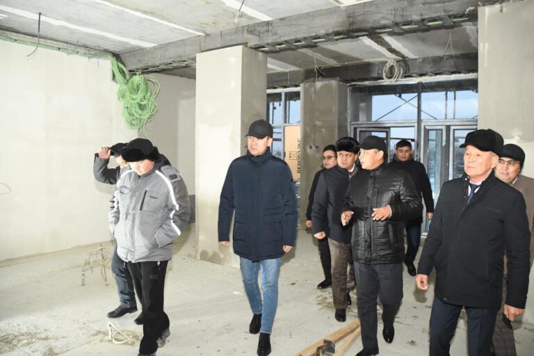 НЫСАНДАРЫНЫҢ ҚҰРЫЛЫС БАРЫСЫМЕН ТАНЫСТЫ