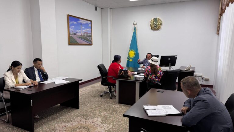 БАСҚАРМА БАСШЫСЫ ЖЕКЕ ҚАБЫЛДАУ ӨТКІЗДІ