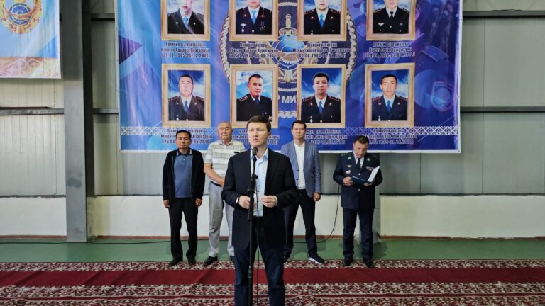 ПОЛИЦИЯ КҮНІНЕ ОРАЙ ВОЛЕЙБОЛДАН АШЫҚ ТУРНИР БАСТАЛДЫ