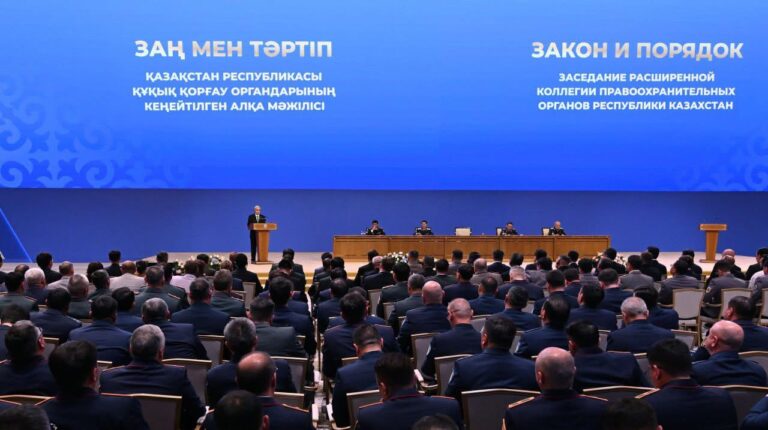 ҚҰҚЫҚ ҚОРҒАУ ОРЫНДАРЫНЫҢ КЕҢЕЙТІЛГЕН МӘЖІЛІСІ ӨТТІ