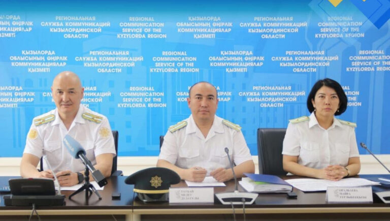 ҚЫЗЫЛОРДА ОБЛЫСЫНДА КӨЛЕҢКЕЛІ ЭКОНОМИКА МЕН АЛАЯҚТЫҚҚА ҚАРСЫ ЖҮЙЕЛІ КҮРЕС ЖҮРГІЗІЛУДЕ