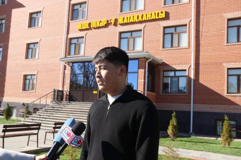 «ДАМУ» ҚОРЫНЫҢ ҚОЛДАУЫМЕН САЛЫНҒАН СТУДЕНТТІК ЖАТАҚХАНА