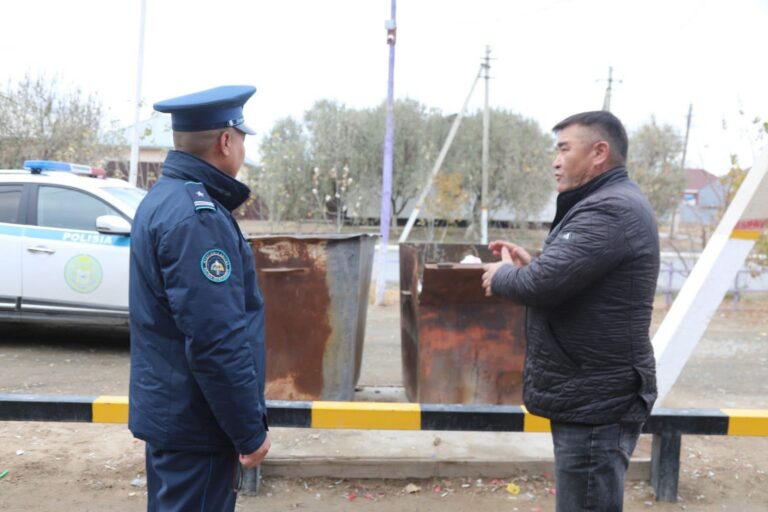 ТАЗАЛЫҚ ТӘРТІБІ ТҮСІНДІРІЛДІ