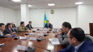 КӨТЕРМЕ АЗЫҚ-ТҮЛІК БАЗАРЛАРЫНДА ТӘРТІП ОРНАТУ МӘСЕЛЕСІ ТАЛҚЫЛАНДЫ