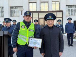 БАТЫЛДЫҚ ТАНЫТҚАН САҚШЫЛАР МАРАПАТТАЛДЫ