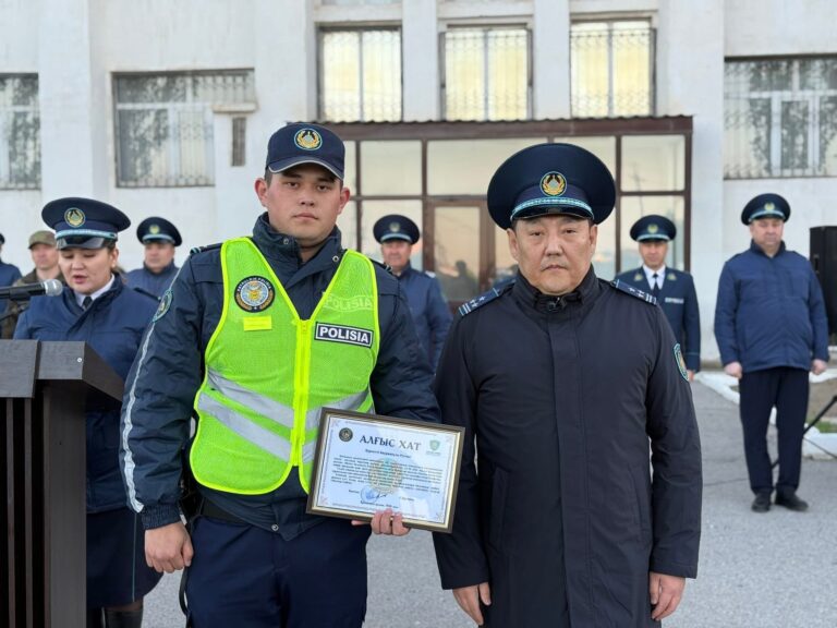 БАТЫЛДЫҚ ТАНЫТҚАН САҚШЫЛАР МАРАПАТТАЛДЫ