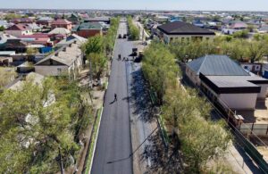 ӘЙТЕКЕ БИ КӨШЕСІ ҚАЙТА АСФАЛЬТТАЛУДА