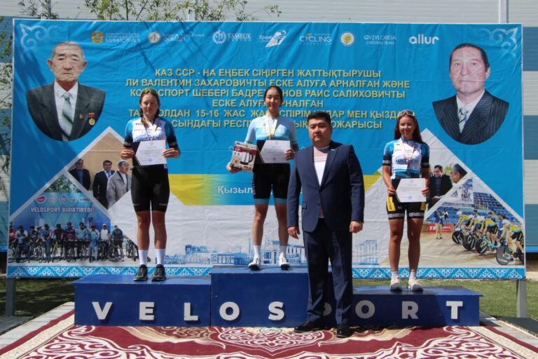 РЕСПУБЛИКАЛЫҚ ВЕЛОЖАРЫС ЖЕҢІМПАЗДАРЫ МАРАПАТТАЛДЫ
